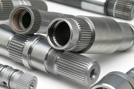 Picture of automotive engine parts